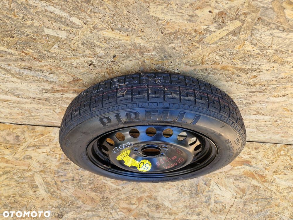 VOLVO V50 KOŁO DOJAZDOWE 125/85 R16 ET25  5X108 F63,4MM - 13