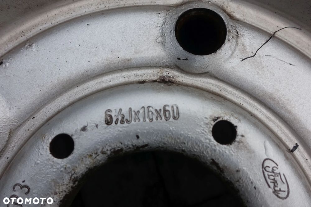 KOŁA FELGI STALOWE TRANSIT CUSTOM 16" 6,5 ET60 5X160 14r. + ZAPAS - 6