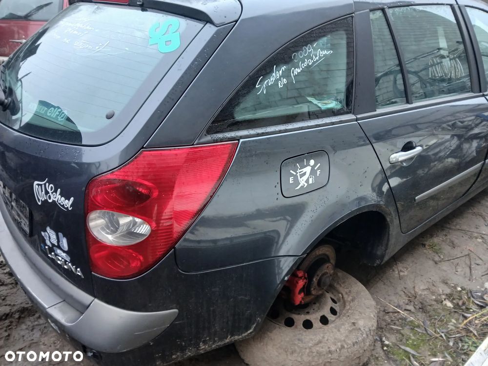 RENAULT LAFUNA ii KOMBI maska pokrywa silnika klapa bagażnika zderzak lampa reflektor pas przedni stop lampy halogeny przeciwmgłowe odblaski grill atrapa znaczek błotnik - 6
