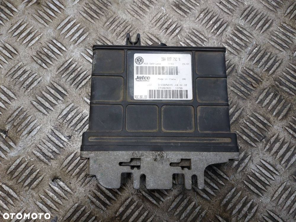 KOMPUTER STEROWNIK SKRZYNI VOLKSWAGEN GOLF IV 09A927750N - 1