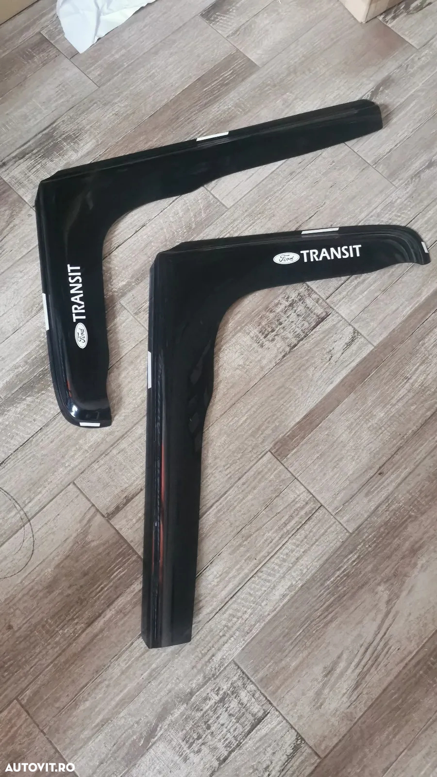 Accesori Ford Transit , deflector capota,parasoalr,capace roti,oglinzi cromate - 3