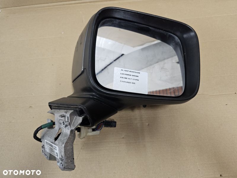jeep renegade lusterko drzwi prawe 5 + 7 12 pin 735612623 - 6