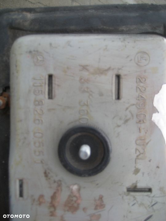 mercedes 115 w115 w 115 lampa tył lewa chrom 1158260551 - 9