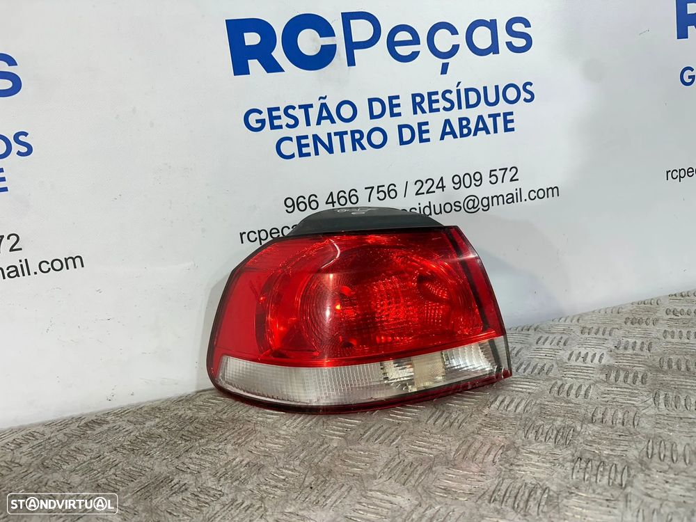 .Conjunto Farolins Tras Traseiro Direito Esquerdo Original Volkswagen VW Golf 6 Mk6 5K0945112 5K0945111 2008 a 2013 - 6