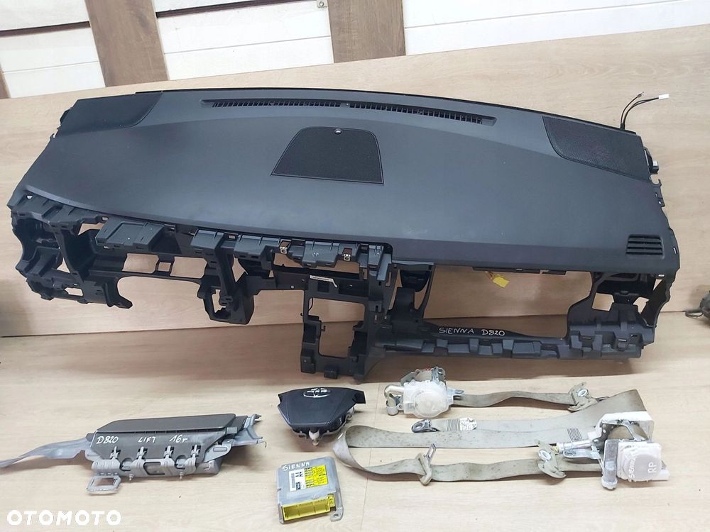 TOYOTA Sienna Lift 16 - 20 rok Deska poduszka kierowcy pas air bag - 2