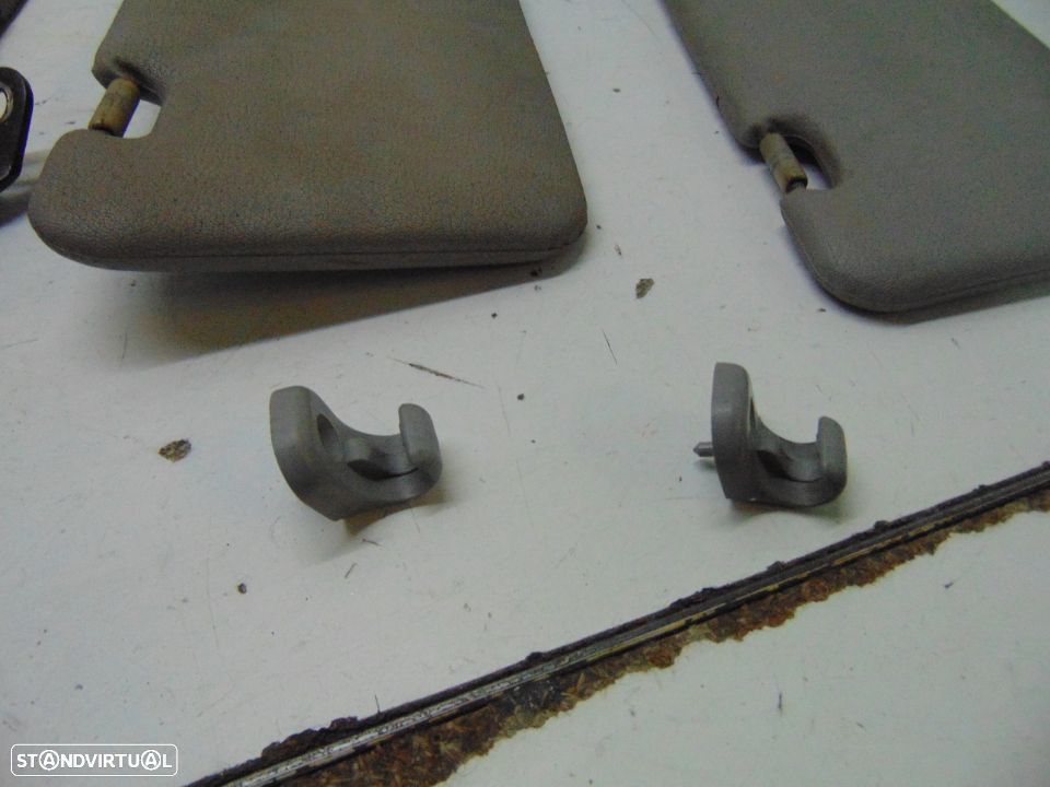 Mitsubishi l400 conjunto dos 3 cintos de segurança e palas de sol - 7