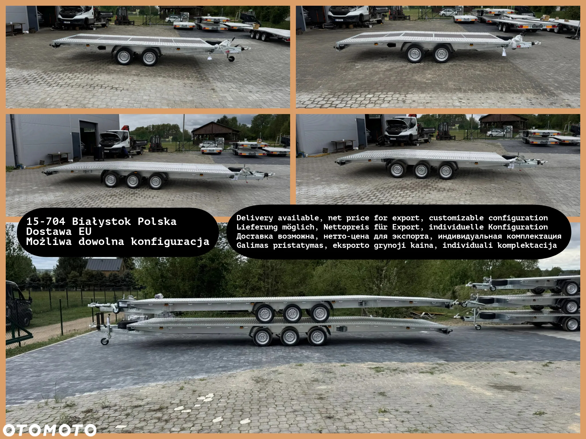 Niewiadów Nowa Laweta Jupiter 600x210 3500kg na suv bus Dostawa - 12