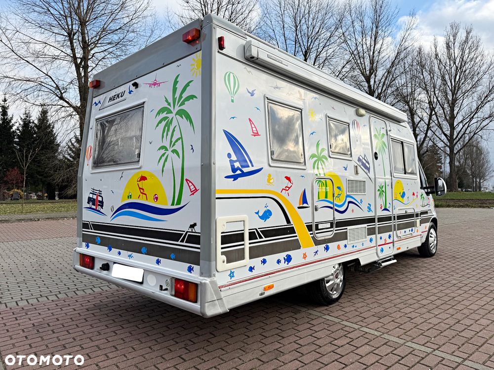 Fiat Ducato Heku kamper półintegra 2,8 - 6