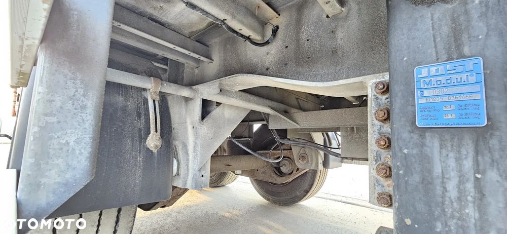 Schmitz Cargobull ocynkowana tandem z Niemiec budowlana burtowa - 7