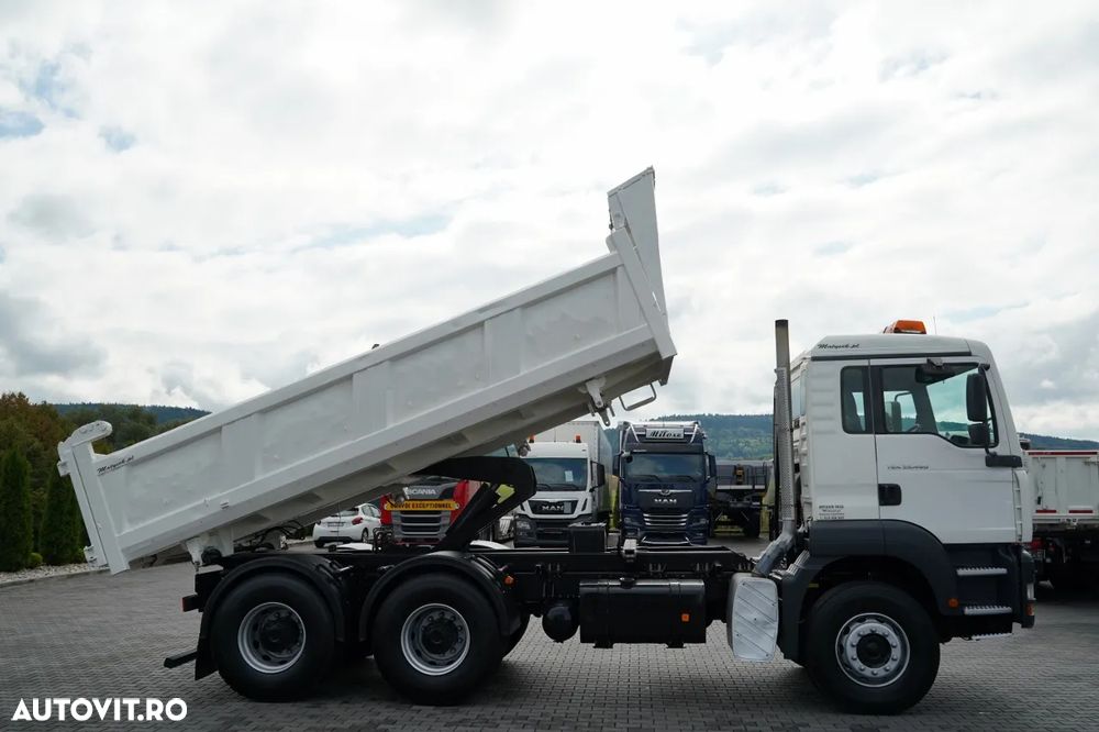 MAN TGS 33. 390 / 6x4 / BASCULANTE / HYDROBOARD / MEILLER KIPPER / BORDMATIC / IMPORTAT - 6