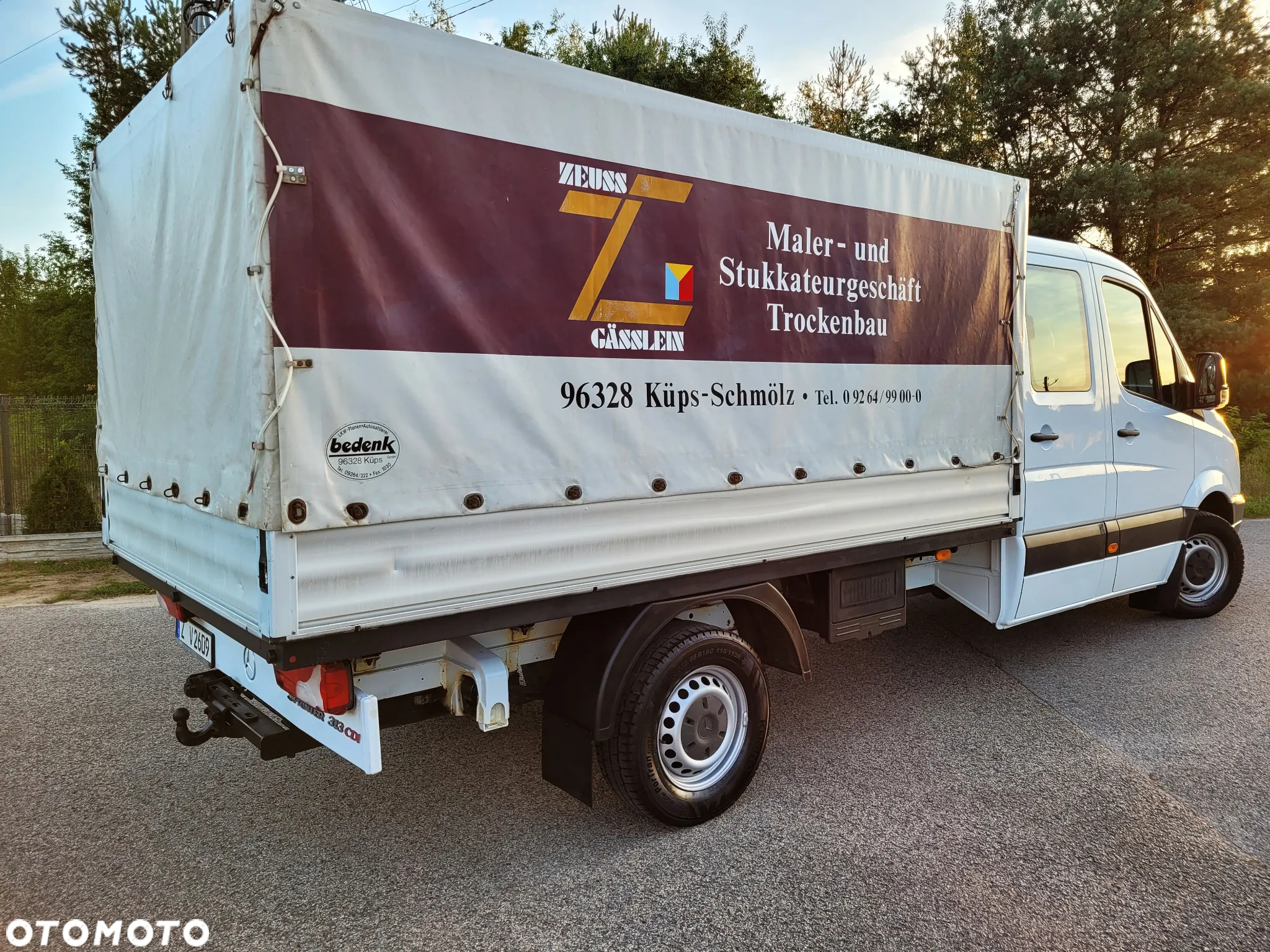 Mercedes-Benz Sprinter 313 Doka Skrzynia 3.40m Plandeka - 4