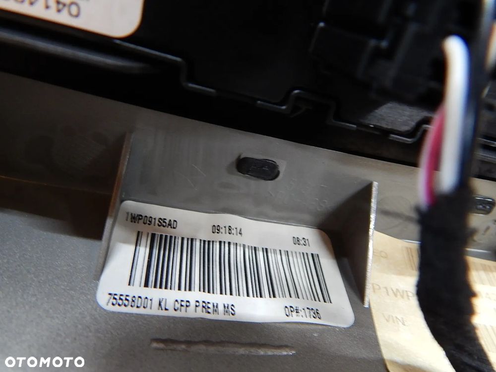 Ekran wyświetlacz głośnik wzmacniacz zmieniarka antena ramka panel Jeep Cherokee KL V 13-18 Łuków części - 4