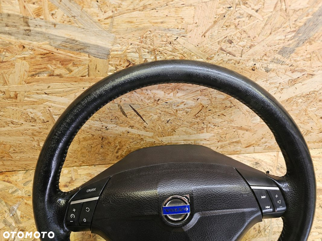 Kierownica skóra skórzana Volvo S60 I 07r poduszka Airbag Multifunkcja - 4