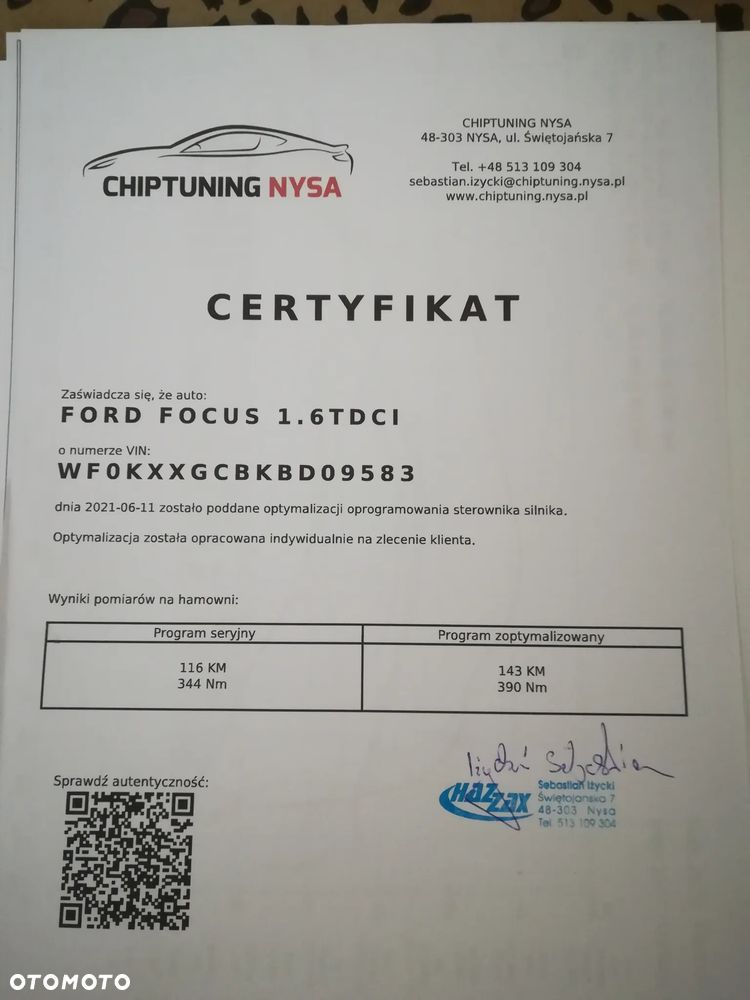 Ford Focus 1.6 TDCi DPF Start-Stopp-System Titanium - 11
