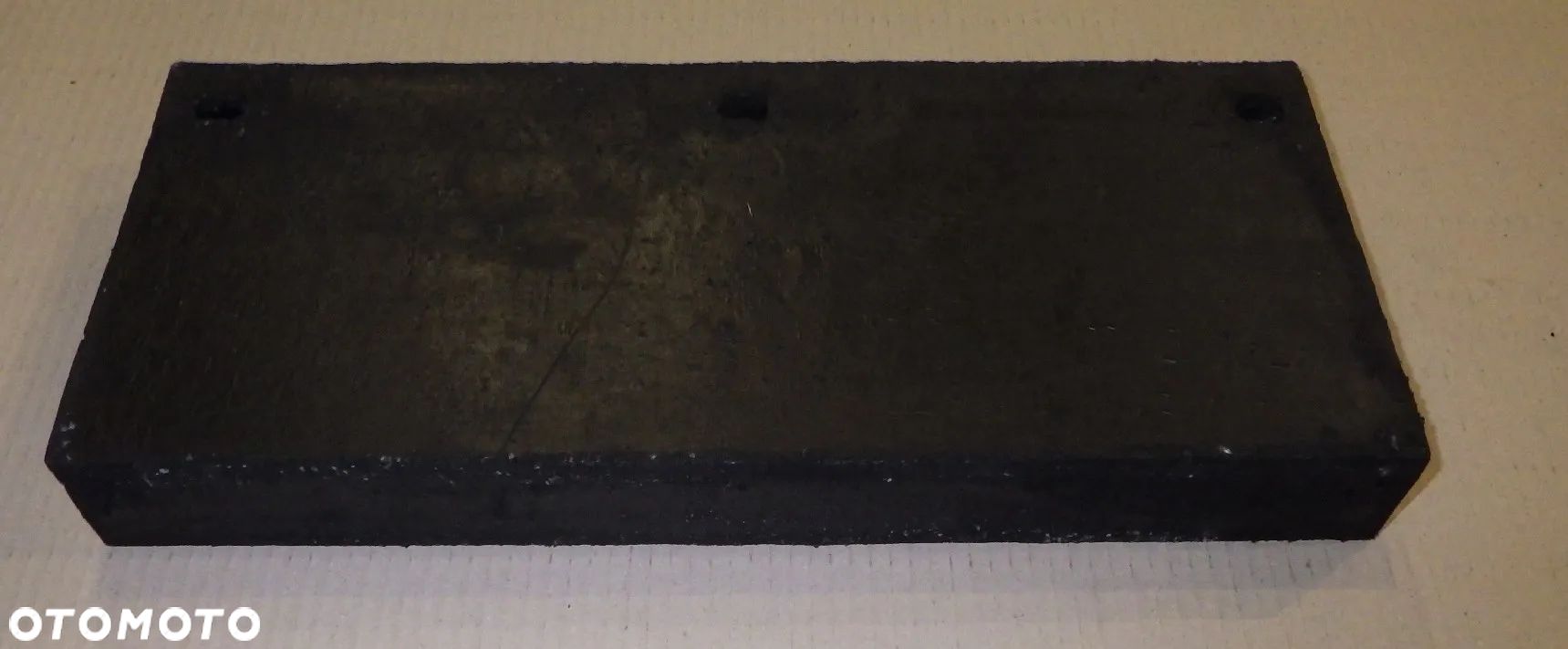Lemiesz gumowy krótki 416x175x50mm - 1