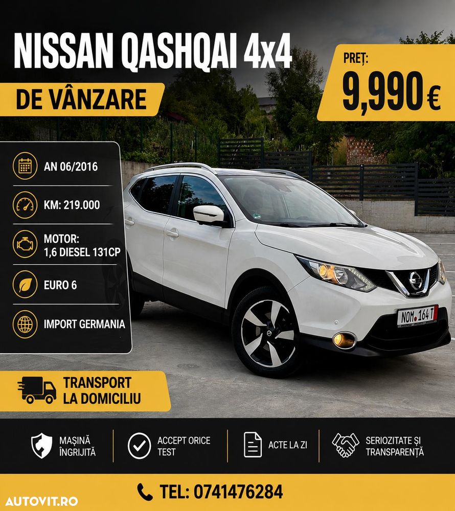 Nissan Qashqai 1.6L dCi Start/Stop 4X4-i Tekna - 2