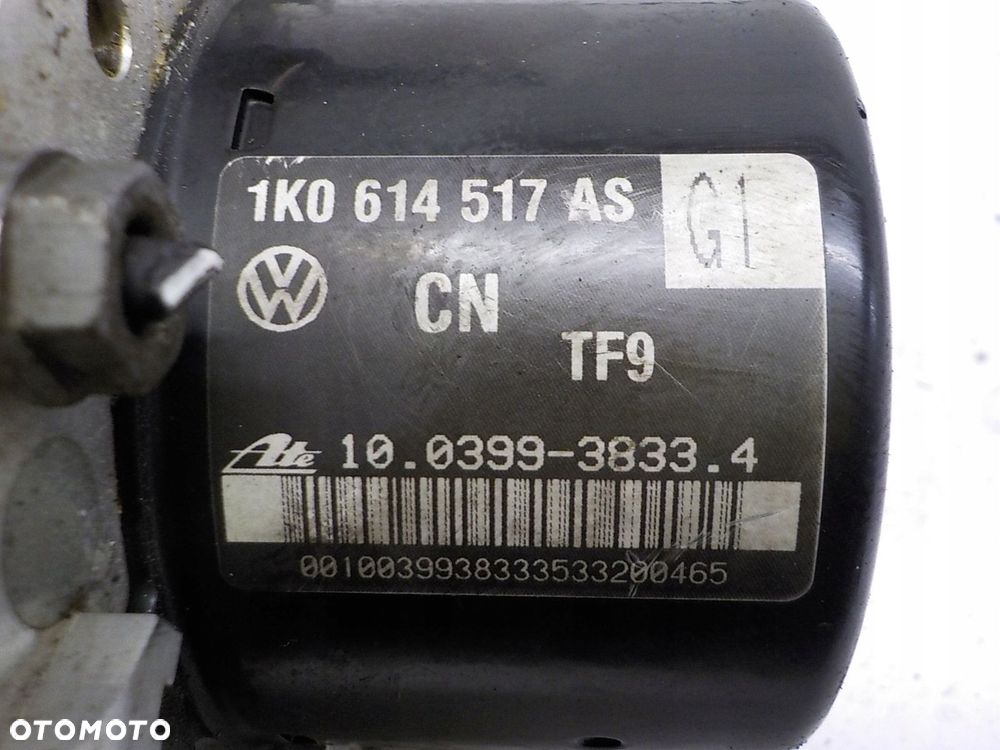 VW SCIROCCO 3 POMPA ABS 1K0614517AS G1 10.0399-3833.4 1K0907379AH - 4