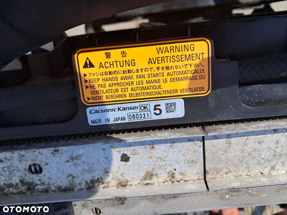 citroen c-crosser peugeot 4007 pas przedni chłodnice komplet wentylator - 3