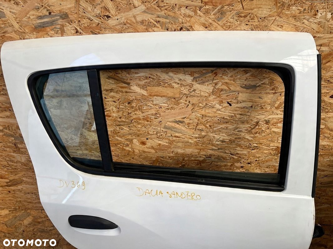 Drzwi TYLNE PRAWE prawy tył DACIA SANDERO 2 II STEPWAY Lakier: DV369 - 2