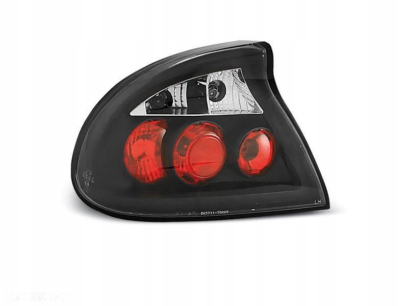 LAMPY TYLNE OPEL TIGRA 94-00 BLACK TUNING - 1