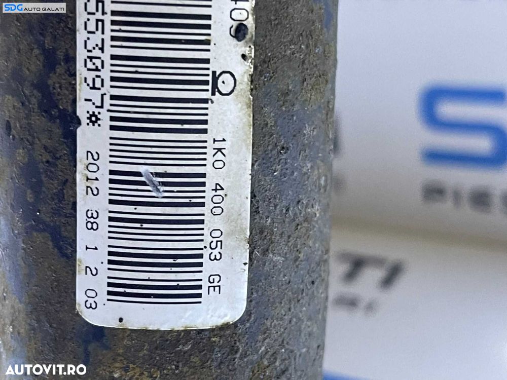 Amortizor Telescop Stanga Fata Complet cu Arc Volkswagen Golf 5 2004 - 2008 Cod 1K0400054GE 1K0413031DG - 3