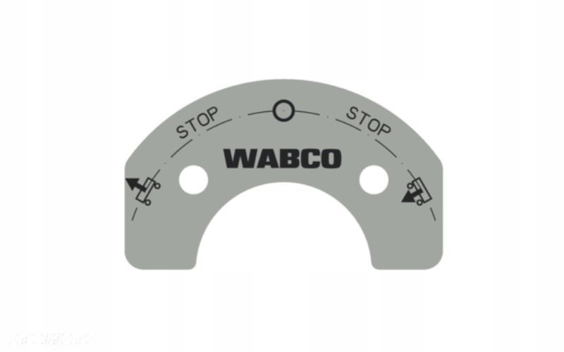 wabco tabliczka zaworu sterowania platformy - 1