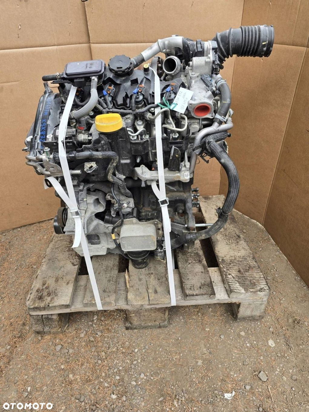 SILNIK KOMPLET RENAULT NISSAN DACIA 1.5 BLUE DCI K9K872 NR MAG 431477M 21R - 2