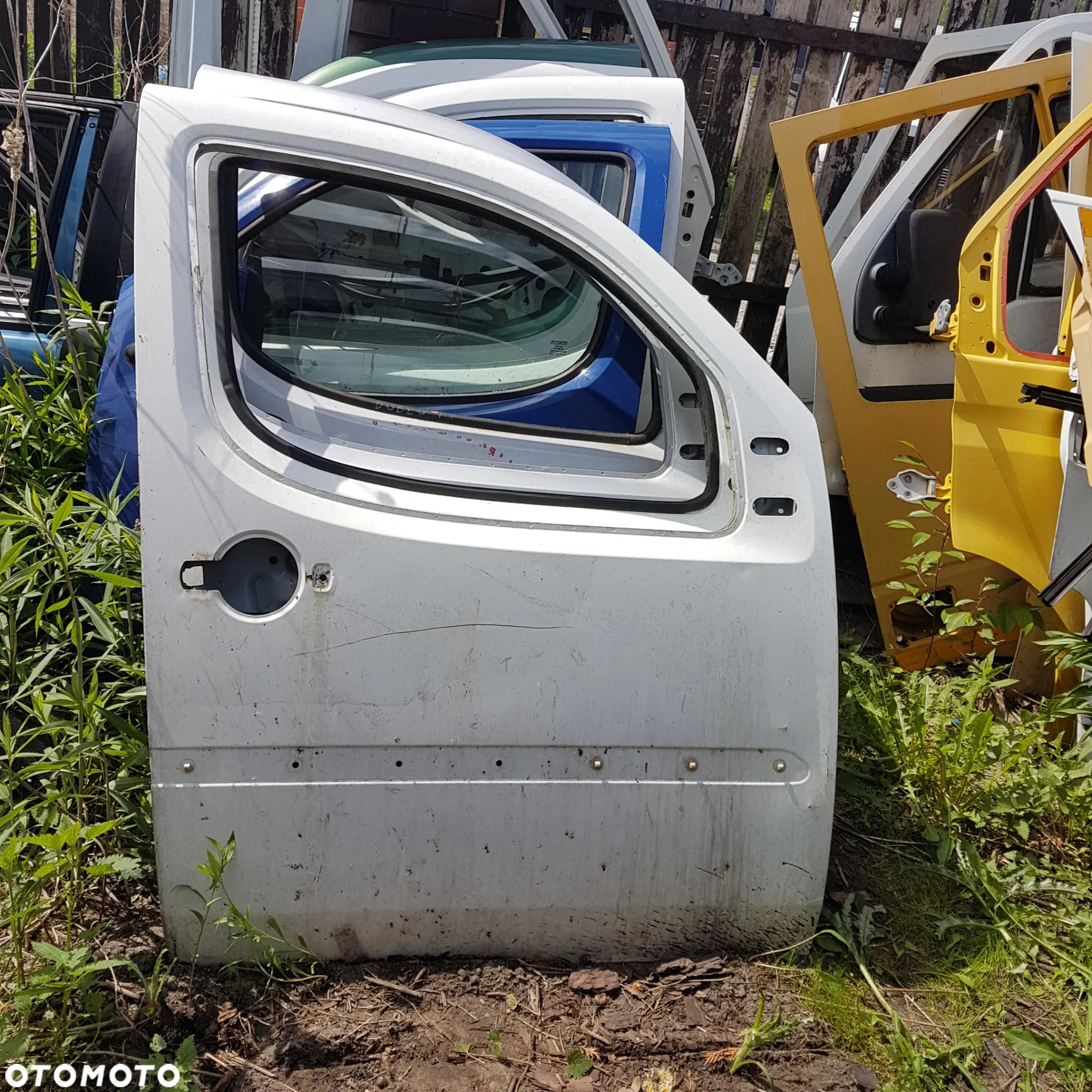 drzwi fiat doblo I doblo lift 01-08 r lewe prawe bez rdzy - 7