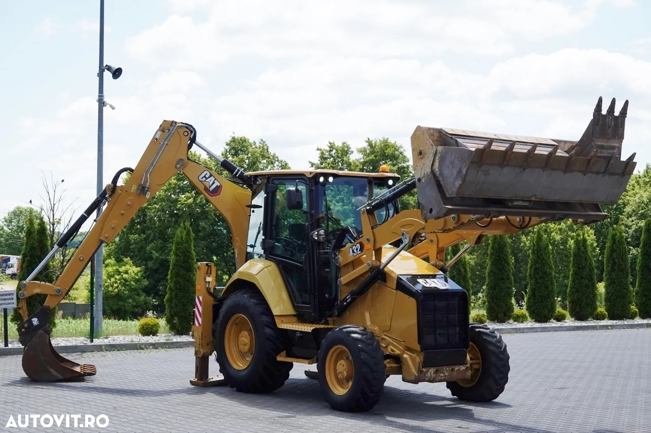 Cat 432 F / BULDOEXCAVATOR / 2020 / JOSTICK / 1.700 LUNI / SET CUPĂ - 2