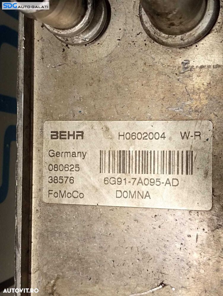 Termoflot Radiator Racitor Racire Ulei Motor Cutie Viteze Automata Volvo S60 2.0 TDCI 2011 - 2015 Cod 6G91-7A095-AD [M4236] - 3