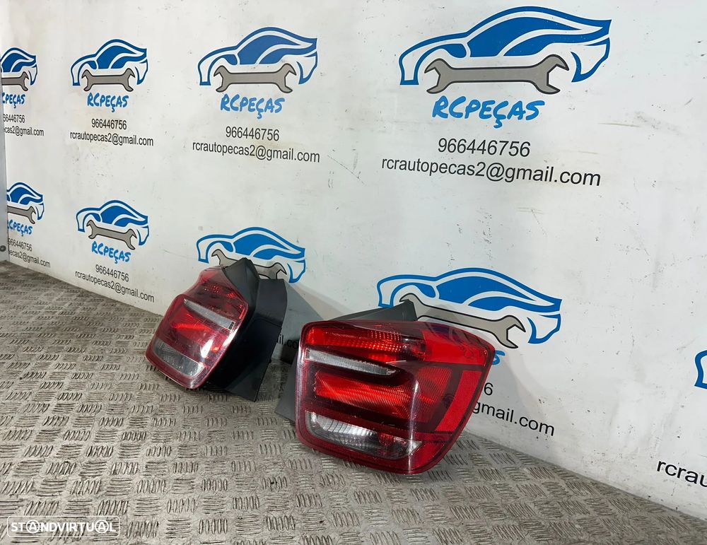 .Farolins Tras Traseiros Esquerdo Direito Originais BMW Serie 1 F20 5 portas F21 2 portas 2011 - 2019 - 11