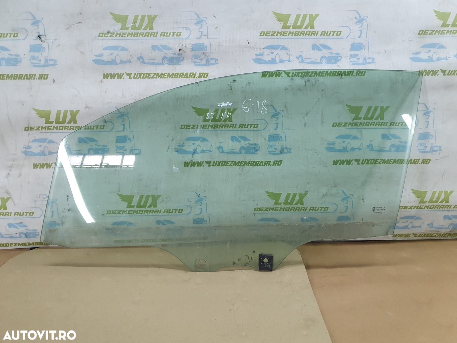 Geam usa stanga fata Toyota Aygo 2 [2014 - 2020] 1.0 benzina 1KRFE - 1
