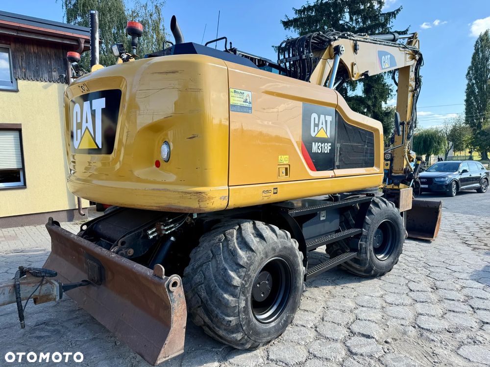 Caterpillar CAT M318F 318 ENGCON przyczepa 3 łyżki system LEICA 2D - 4