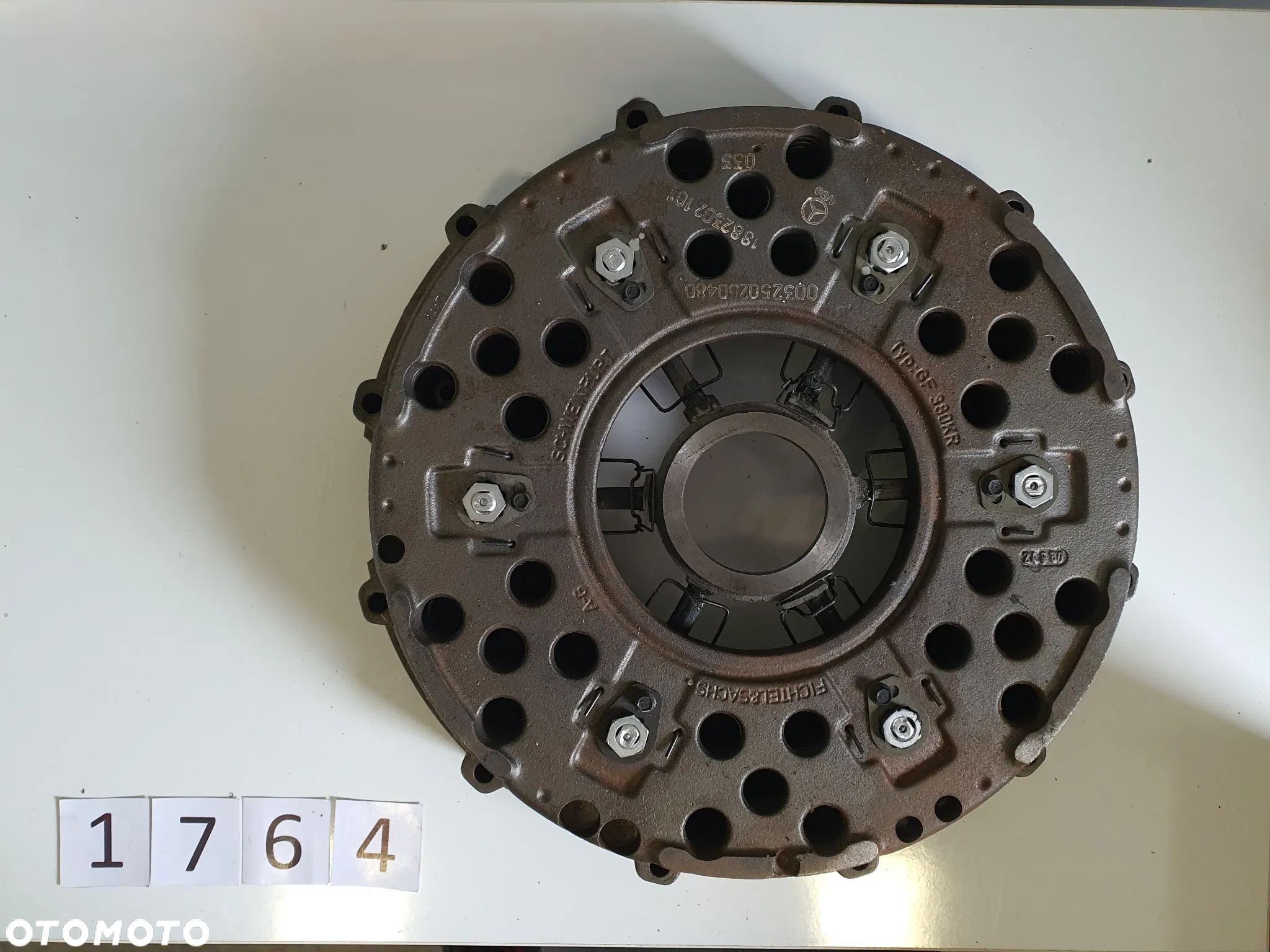 Tarcza dociskowa sprzęgła SACHS 1882302131, A003250250480 - 1
