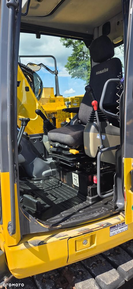 Komatsu <<Komatsu PC138US-10, 2014 rok, nakładki gumowe, pług, sprowadzona!>> - 26