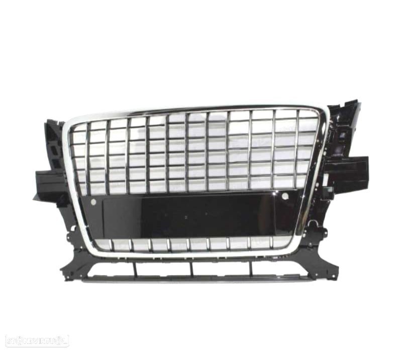 GRELHA FRONTAL AUDI Q5 08-11 LOOK S LINE CROMADO - 3