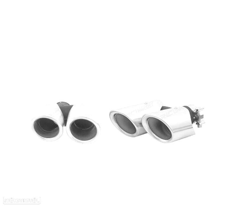 PONTEIRA DE ESCAPE PORSCHE MACAN 13-16 LOOK TURBO - 1