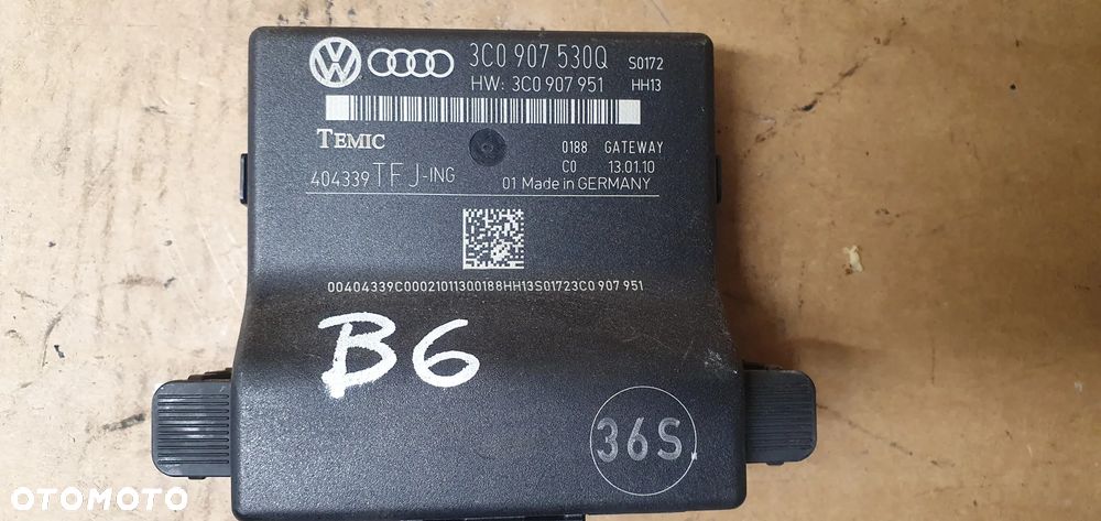 Moduł sterownik Gateway VW Passat B6 3C0907530Q 3C0907951 - 4