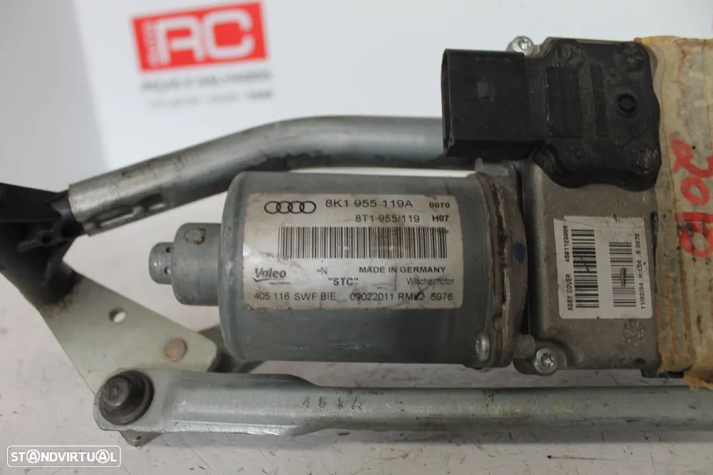 MOTOR LIMPA PARA-BRISAS AUDI A4 2010 - 4