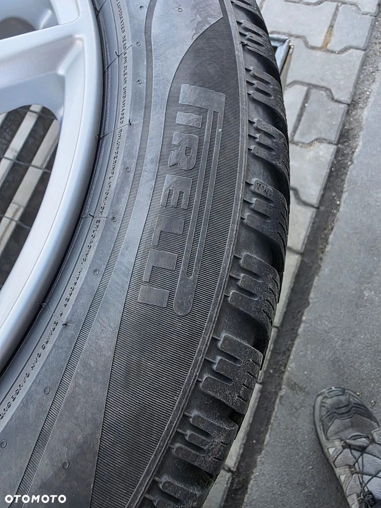 OPEL ASTRA L FORD VOLVO KOŁA R16 5X108 ET44 FELGI ALUMINIOWE OPONY ZIMOWE PIRELLI 205/55 - 8