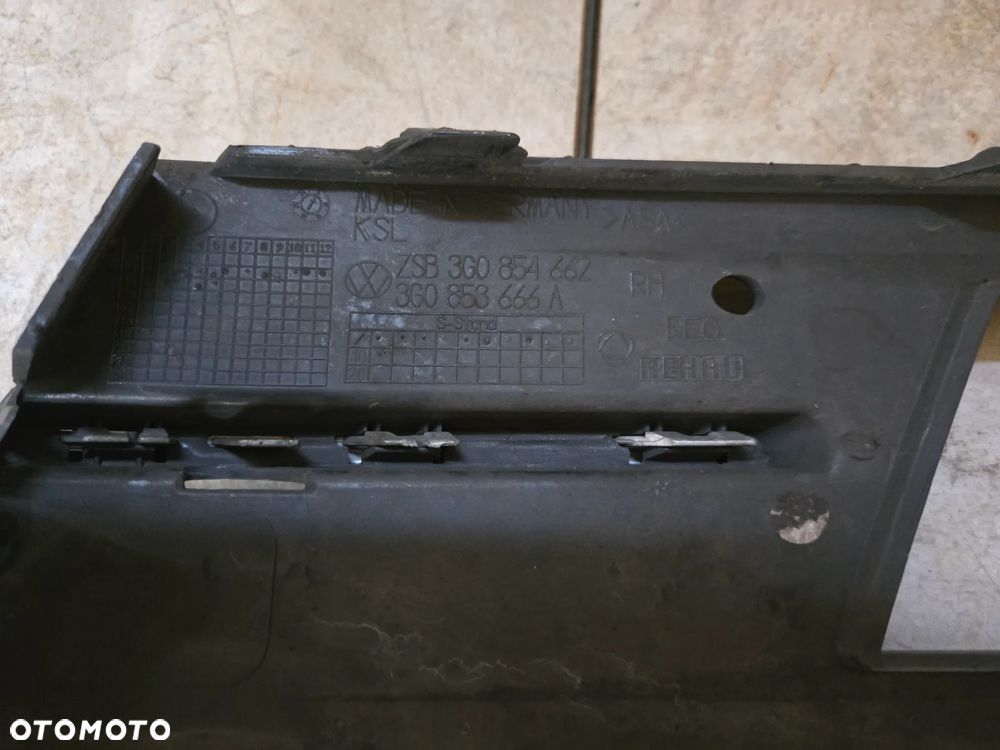 VW PASSAT B8 KRATKA ZDERZKA PRAWA 3G0854662 - 3