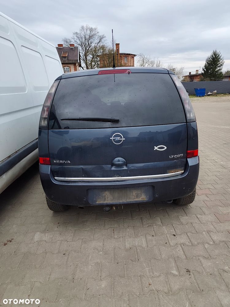 opel meriva A na części fotel drzwi szyby lusterko skrzynia chłodnica zamek klamka radio - 9