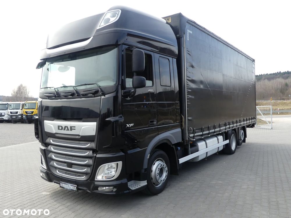 DAF XF 106.480 6x2 / FIRANKA 7.70 / ZSUWANY DACH / EURO 6 / - 2