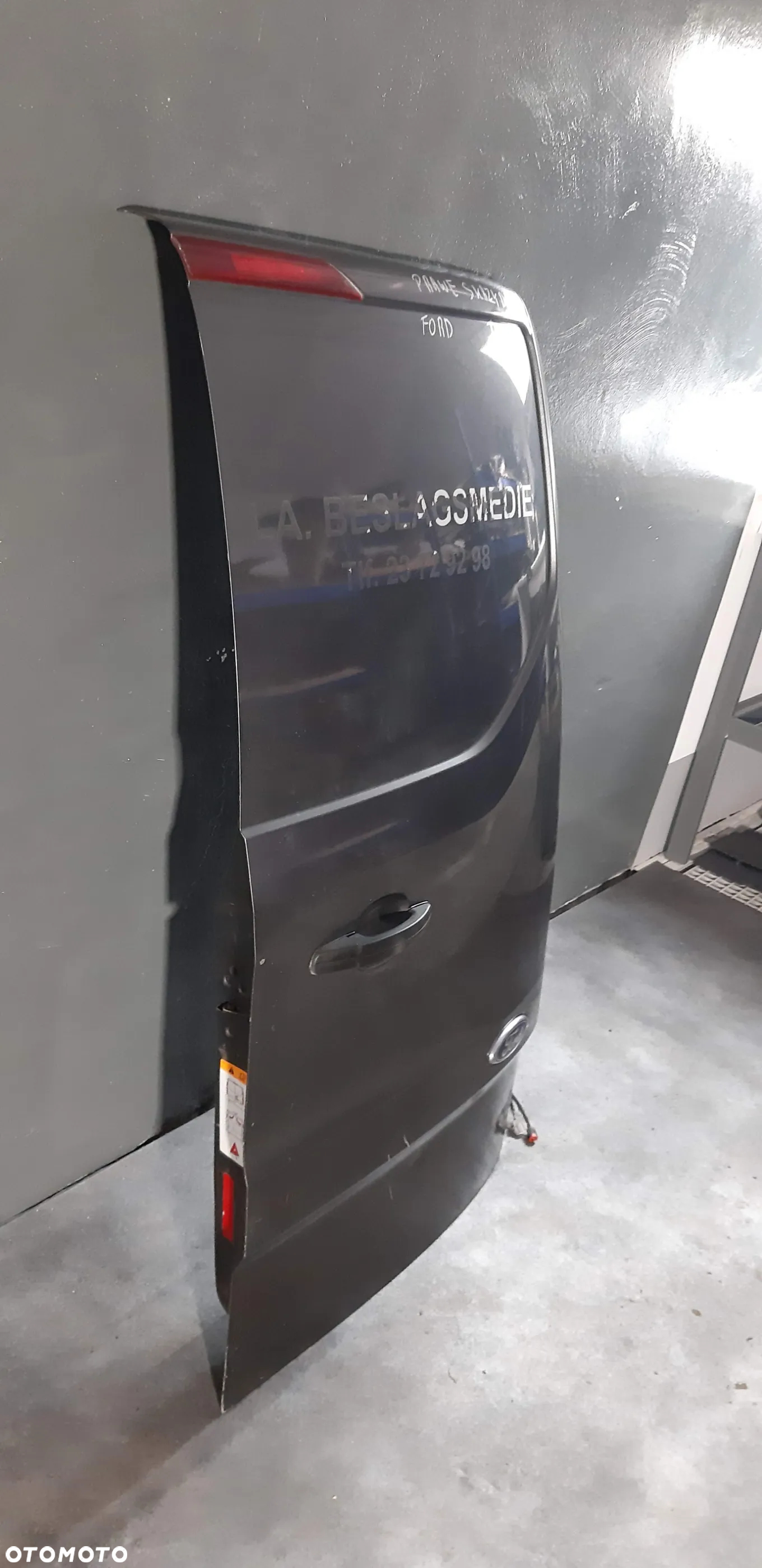 Drzwi skrzydłowe prawy tył FM6E Ford Transit Custom 2.0d 2017r - 4