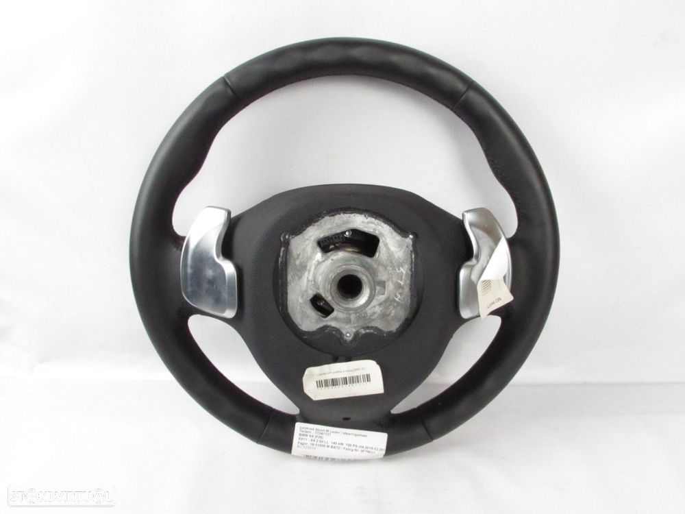 Volante Pack M Com Patilhas, Multifunções e Airbag Seminovo/ Original BMW X3 (F2... - 7