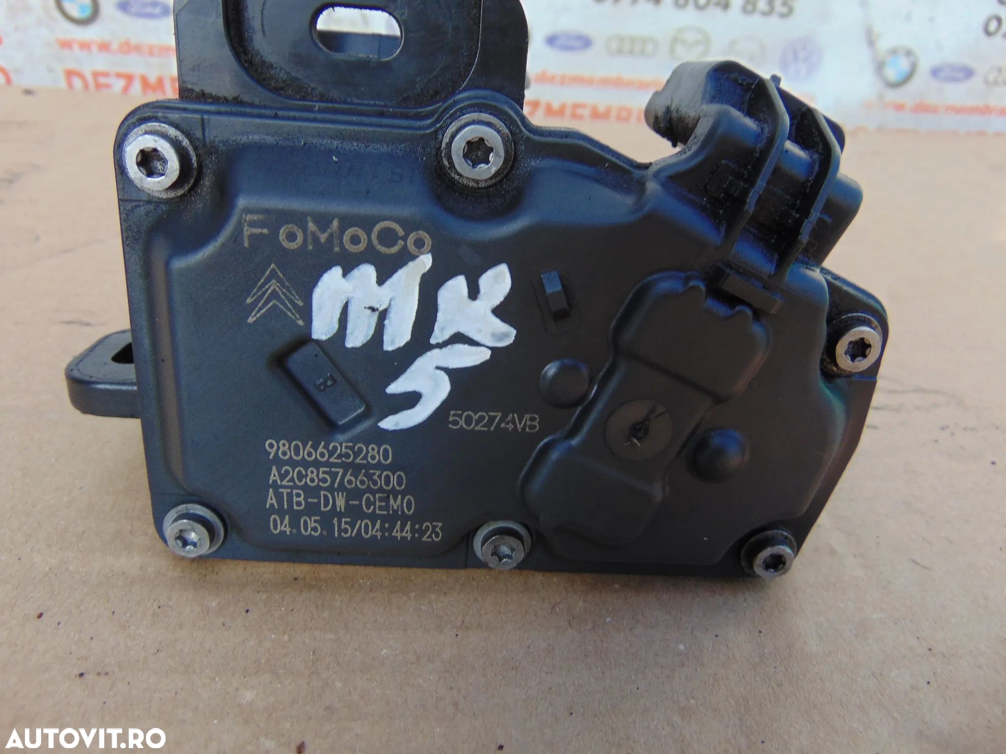 Clapeta Acceleratie Ford 2.0 Mondeo MK5 Kuga S Max Galaxy peugeot citroen cod 9806625280 boxer jumper 3008 c5 508 - 1