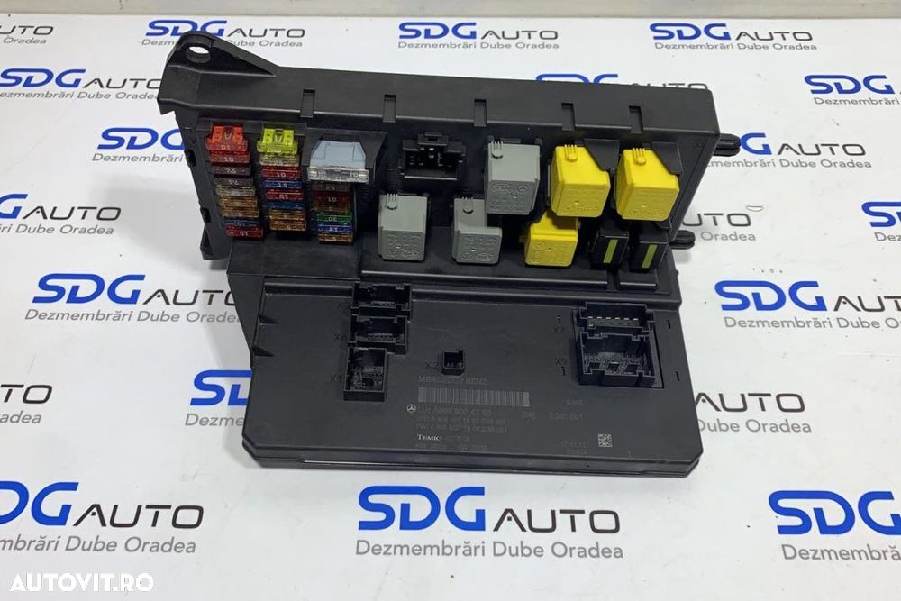 Tablou sigurante modul de confort Mercedes Sprinter 2.2 CDI 2006 - 2010 Euro 4 Cod A906 900 47 00 A906 545 43 01 - 3