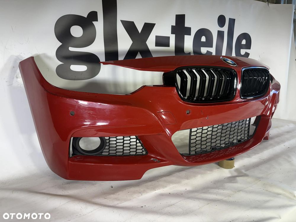 BMW 3 F30 F31 M Pakiet Zderzak Przód Przedni A75 8067873 PDC 2012-2018 - 4