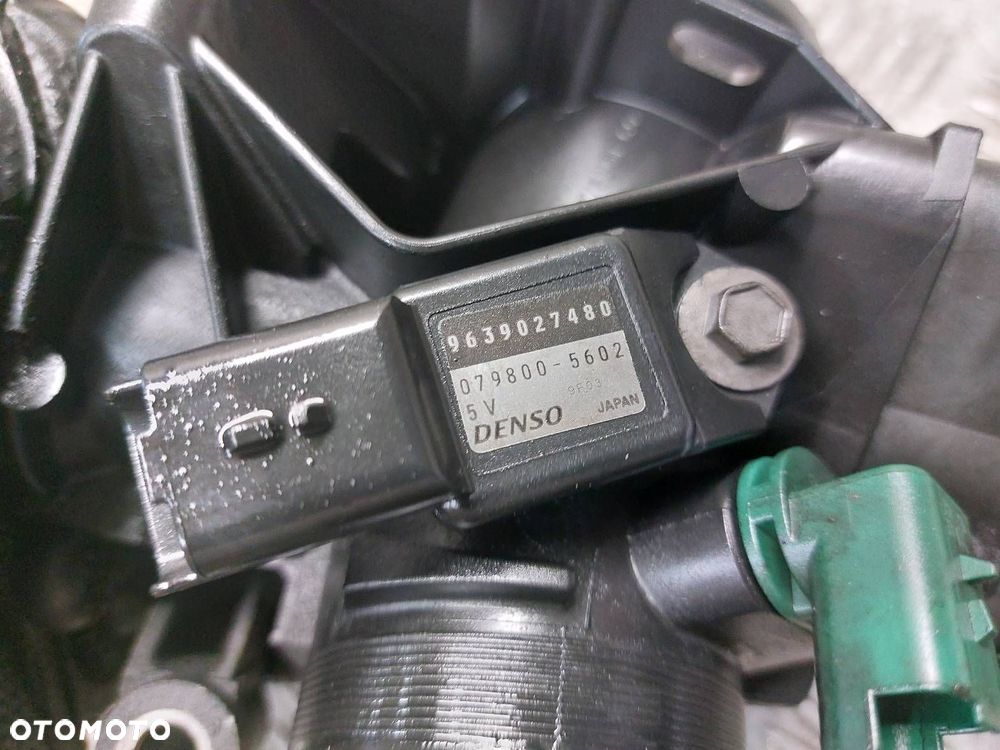 PRZEPUSTNICA + MAPSENSOR PEUGEOT 407 I 1.6 HDI 9655971780 9639027480 - 3