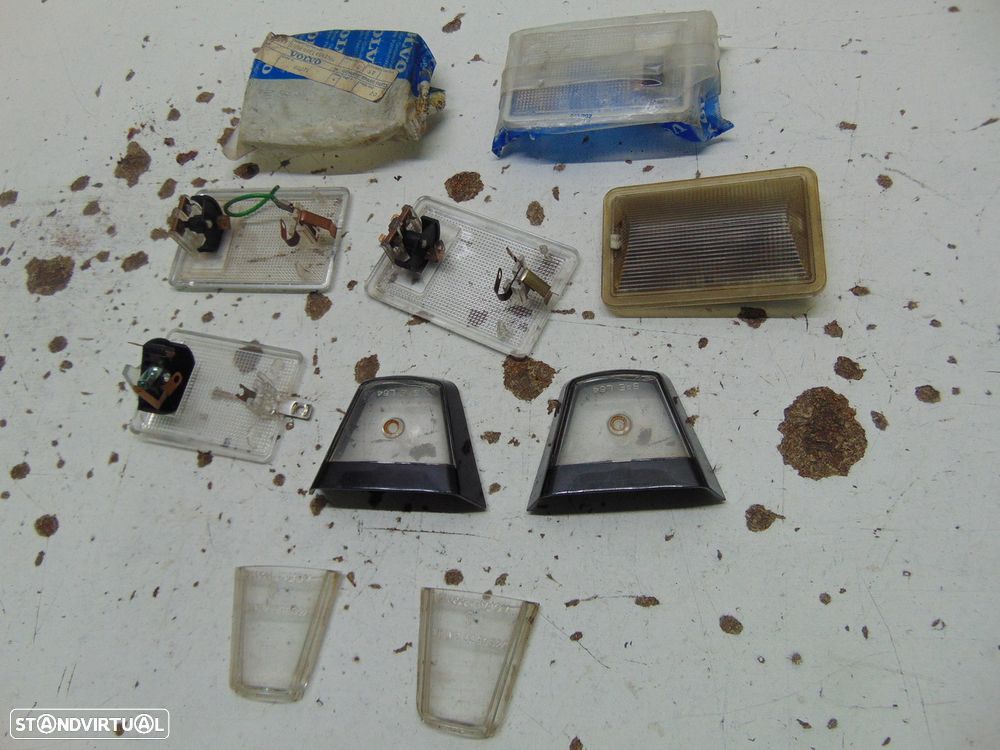 Volvos antigos luzes matrícula /plafoniers - 9